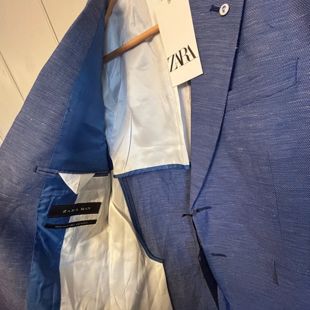 Zara Men's Blazer Casual Suit Jacket MSRP $118